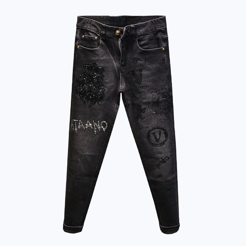 Unisex Casual Daily Denim Jeans - Image 5