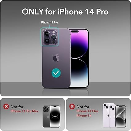 DIZORO Magnetic Case for iPhone 14 Pro Cover [Compatible with MagSafe][Built-in Camera Lens Protector] Slim Soft Silicone Bumper Shockproof Metallic Luster Back Cover Phone Cases (Black) - Image 2