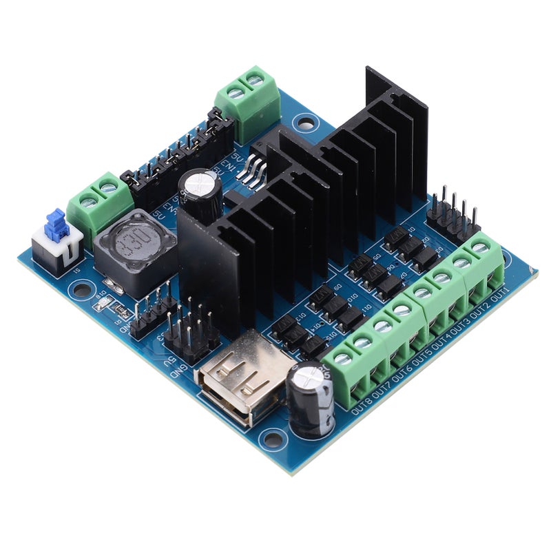 L298N Driver Module 4‑Channel Smart Auto Motor Driving Board Electronic Component - Image 5