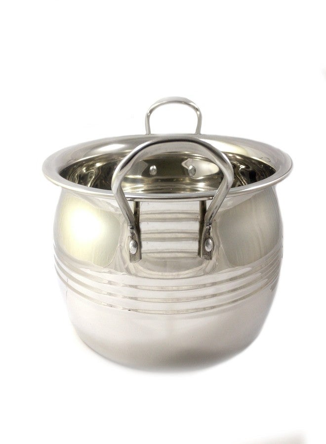 eKitchen Stainless Steel Cook and Serve Set with Lid (4 Pcs Set) - No : 1 - Image 3
