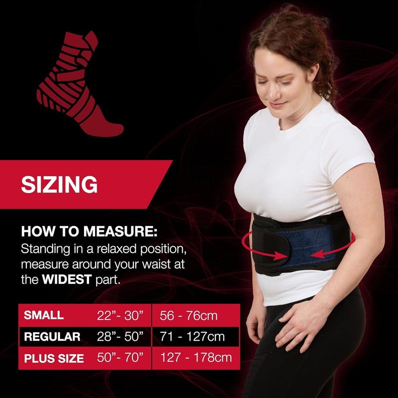 Mueller Adjustable Back Support with Removable Lumbar Pad for Pain Relief and Posture Correction - Image 4