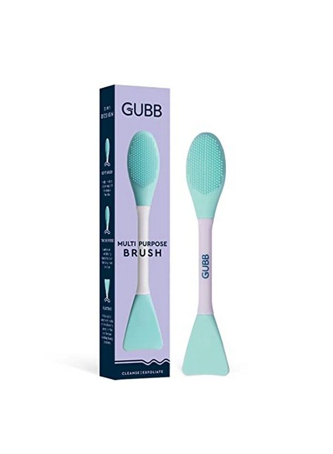 GUBB Silicon Face Cleansing Brush Made With Ultra Hygienic Soft Silicone Soft & Thin Bristles For Gentle Exfoliation Multipurpose Silicone Brush - Image 1