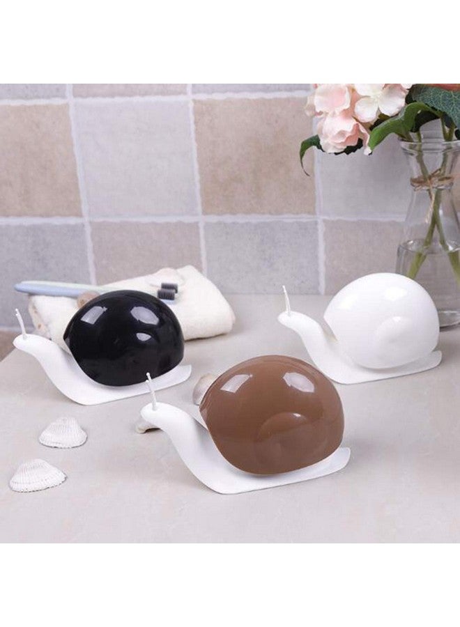 TabEnter Cute Snail Soap Dispenser for Kitchen Bathroom etc. (120ML) (Brown) - Image 2
