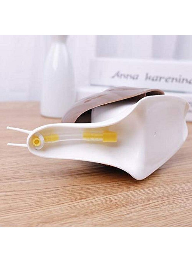 TabEnter Cute Snail Soap Dispenser for Kitchen Bathroom etc. (120ML) (Brown) - Image 5