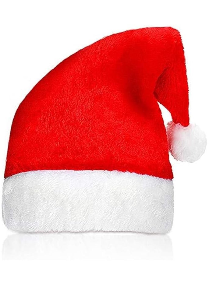 برين جيجلز قبعة عيد الميلاد قبعة سانتا كلوز للأطفال عيد الميلاد عطلة قبعة مخملية مريحة هدية عيد الميلاد زينة عيد الميلاد حفلة رأس السنة الجديدة - Image 1
