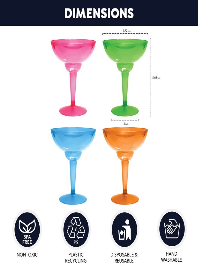 بارتي إسينشالز كوب مارغريتا نيونيت 12 قطعة - Image 2