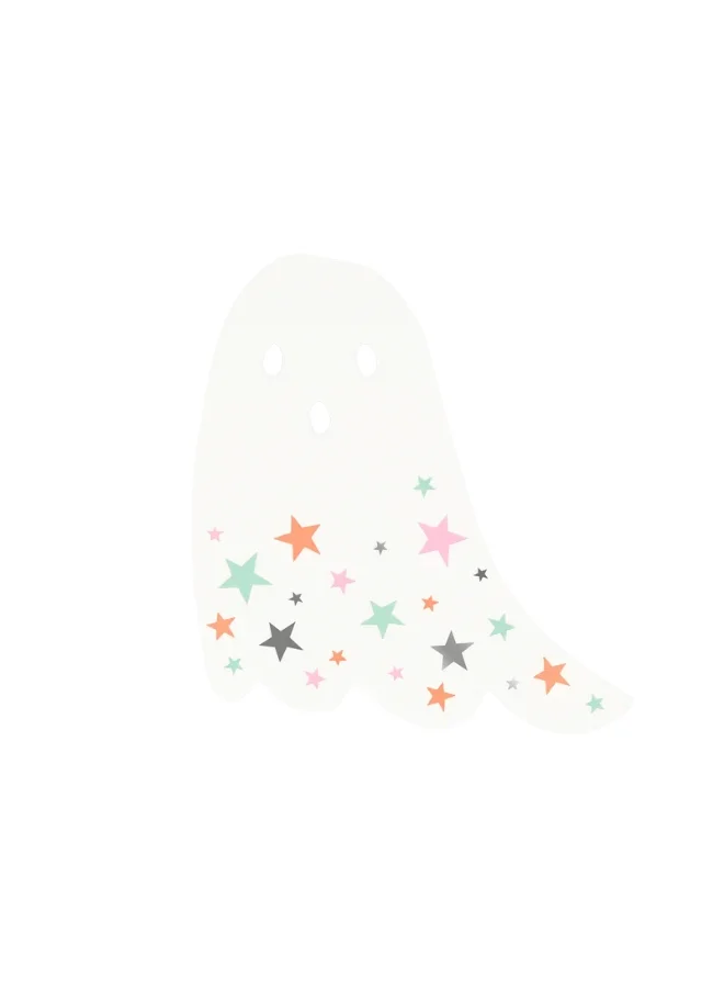 Meri Meri Ghost With Stars Napkins