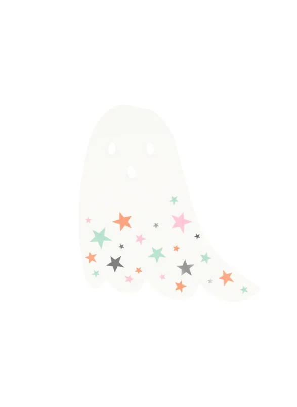 Meri Meri Ghost With Stars Napkins