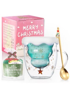 Binoster Binoster Cute Mugs Christmas Coffee Mug, Tea Cup, Milk Cup Glasses Double Wall Insulated Glasses Espresso Cup, Best Christmas for Women,Men,Kid, Office and Personal  - Image 1