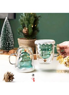 Binoster Binoster Cute Mugs Christmas Coffee Mug, Tea Cup, Milk Cup Glasses Double Wall Insulated Glasses Espresso Cup, Best Christmas for Women,Men,Kid, Office and Personal  - Image 3