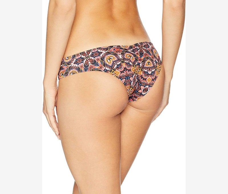 Billabong Women Allover Print Pull On Bikini Bottom, Multicolor - Image 2