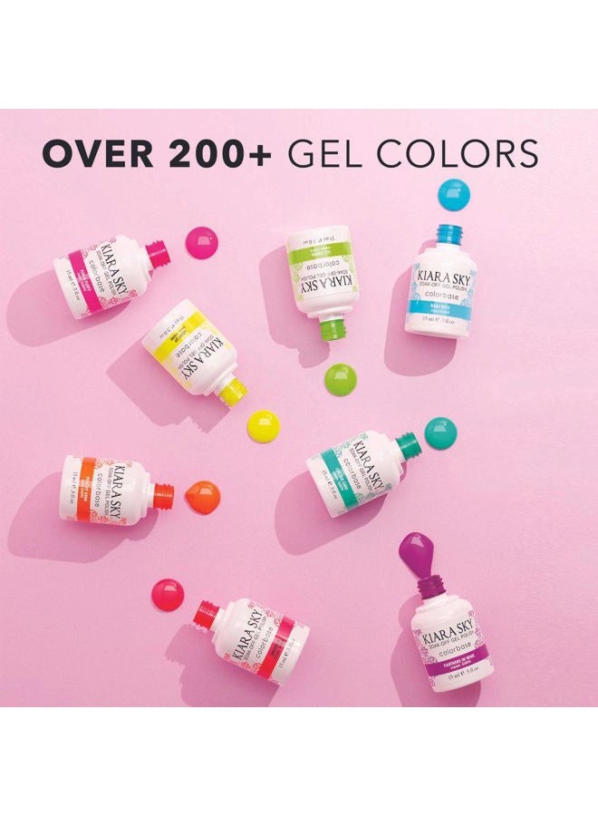 Kiara Sky Soak Off Gel Nail Polish 0.5 fl oz, SERENE SKY (G463) - Image 2