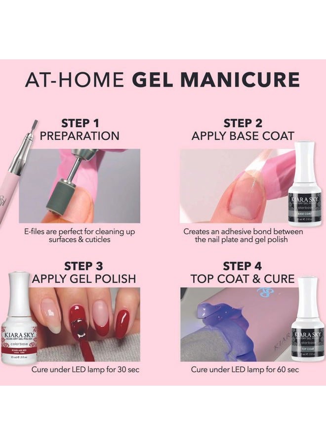 Kiara Sky Soak Off Gel Nail Polish 0.5 fl oz, SERENE SKY (G463) - Image 3