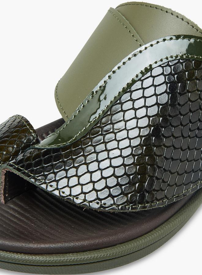 Al Waha Boys Slip-On Arabic Sandals - Image 4