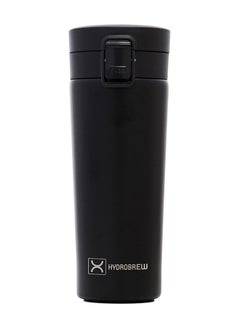 HYDROBREW Double Wall Insulated Tumbler Water Bottle 500 ML - Black  - Image 1