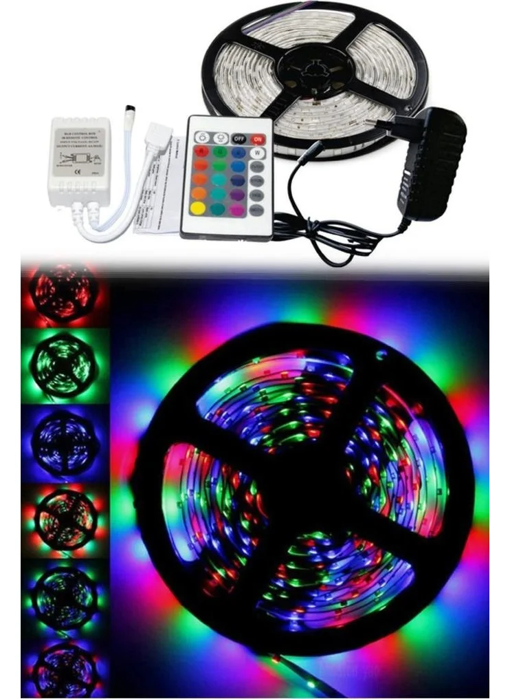 Masho Trend 5 Meter Remote Controlled LED - Colorful Strip LED - 20 Functions