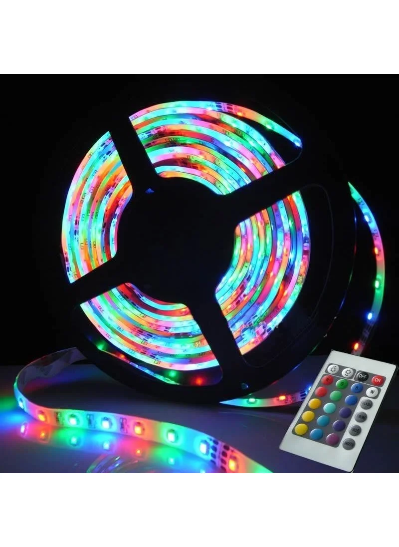 Masho Trend 5 Meter Remote Controlled LED - Colorful Strip LED - 20 Functions