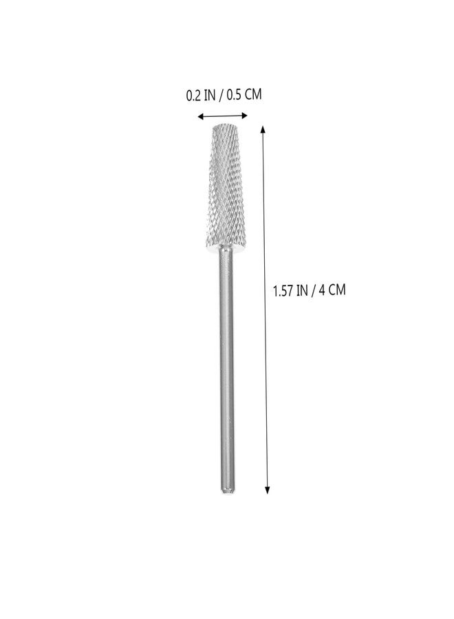 FOMIYES 2pcs Nail Polishing Grinding Head Tungsten Manicure Drill Bit Lightweight Nail Art Tool for Dead Skin Removal and Grinding Effect - Image 3