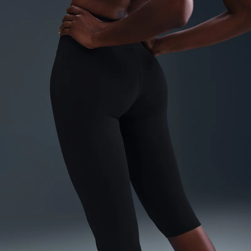 Nike black Women's One Dri-FIT Training Capri Leggings for Women | Best Price UAE