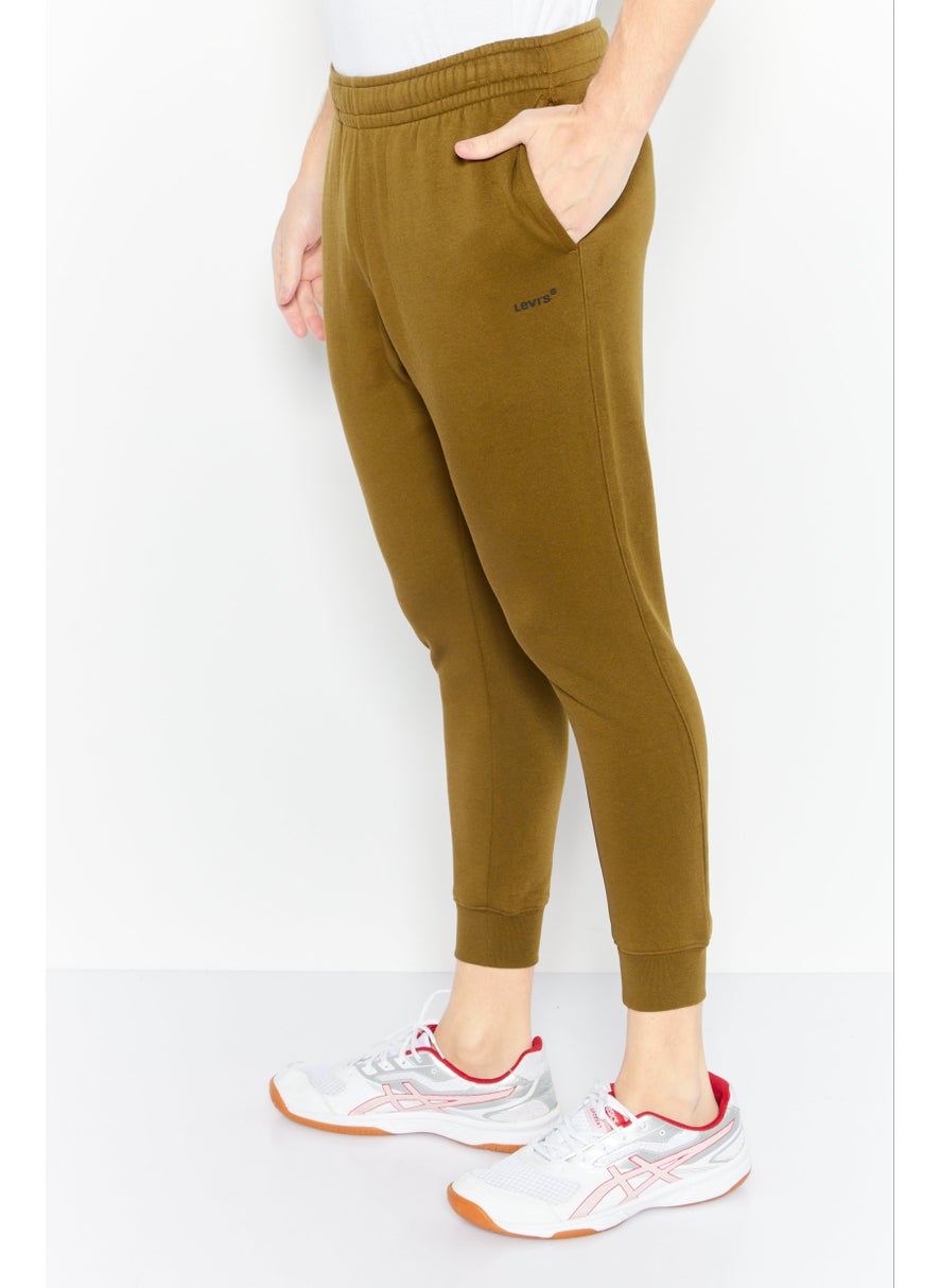 Levi's - Men Regular Fit Brand Logo Jogger Pant, Olive - Image 1