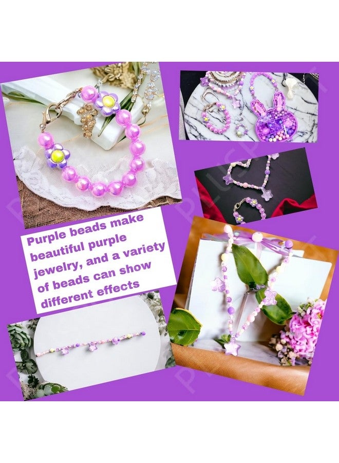 بلس بوينت مجموعة خرز لصنع المجوهرات من PLUSPOINT للأطفال، مجموعة حرفية كاملة لصنع القلائد للفتيات، تحتوي على أكثر من 200 خرزة للقلائد والأساور، ألعاب نشاط مثالية للأطفال وأفضل هدية - Image 2