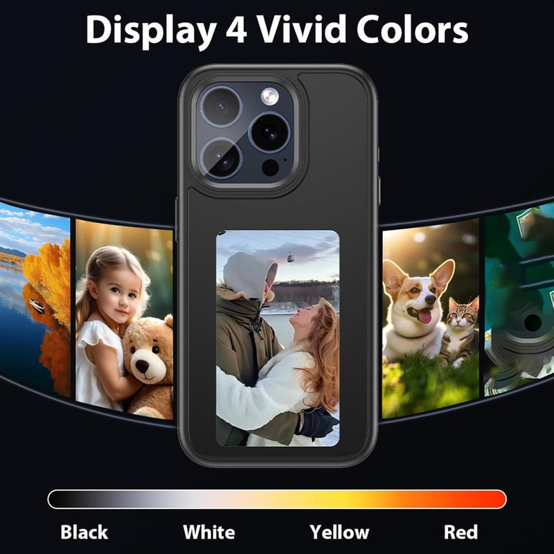 User Defined Inks Screen Phone Sleeve Customizable Protective Covers with Social Media Sharing for Phone 14Plus Smartphone Sleeve - Image 3