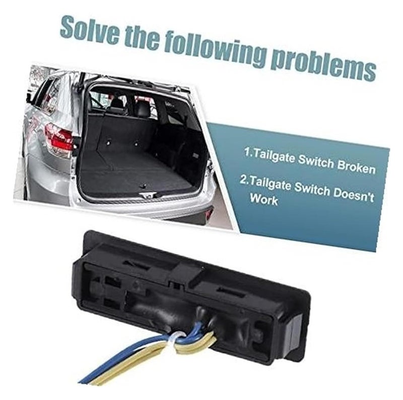 Vuzmode Rear Trunk Tailgate Switch for Nissan Rogue 2017-2022 - Image 2