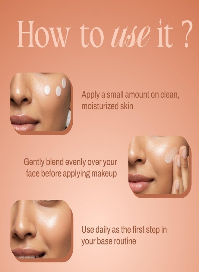 ماليو برايمر مالياو 8 في 1 للعناية بالبشرة وترطيبها وإضفاء النضارة الطبيعية - عامل حماية من الشمس 30 PA++ | تفتيح، إخفاء العيوب، مكافحة علامات التقدم في السن، وحماية من الشمس، 30 غرام - Image 5