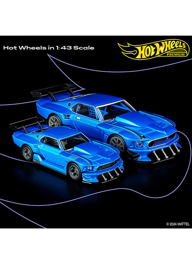 Hot Wheels Premium 1:43rd  Scale Vehicle, Officially Licensed Replicas for Adult Collectors, Real Riders  Tires, Metal/Metal  Body & Chassis  - Image 2
