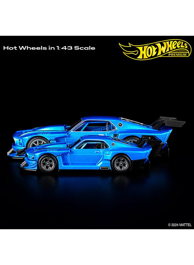 Hot Wheels Premium 1:43rd  Scale Vehicle, Officially Licensed Replicas for Adult Collectors, Real Riders  Tires, Metal/Metal  Body & Chassis  - Image 4