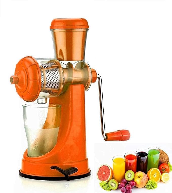 EXPORTTANZA Hand Juicer for Fruits and Vegetables with Steel Handle Vacuum Locking SystemShakeFruit Juicer Machine for All Fruits - Image 2