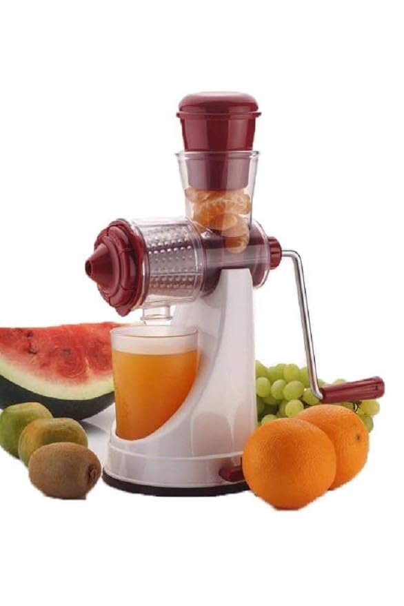 EXPORTTANZA Hand Juicer for Fruits and Vegetables with Steel Handle Vacuum Locking SystemShakeFruit Juicer Machine for All Fruits - Image 1