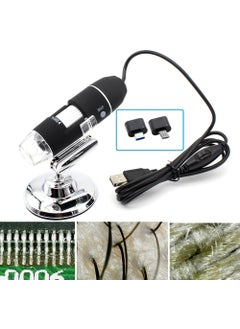 Duhaline Skin and Hair Analyzer 1600X 2.mp USB 8 LED Digital Microscope  - Image 4