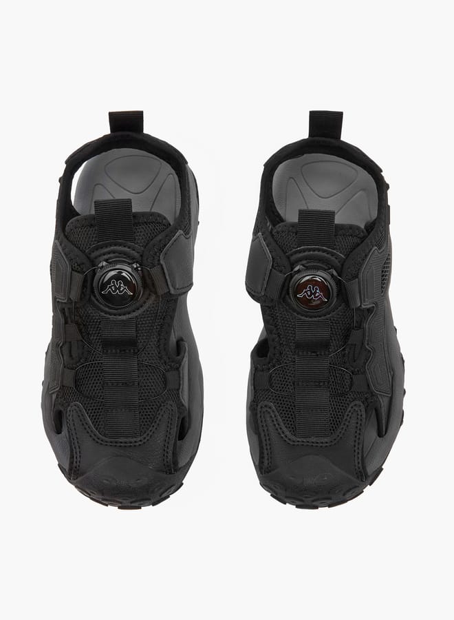 Kappa Boys' Textured Sandals with Rotating Buckle Closure - Image 2