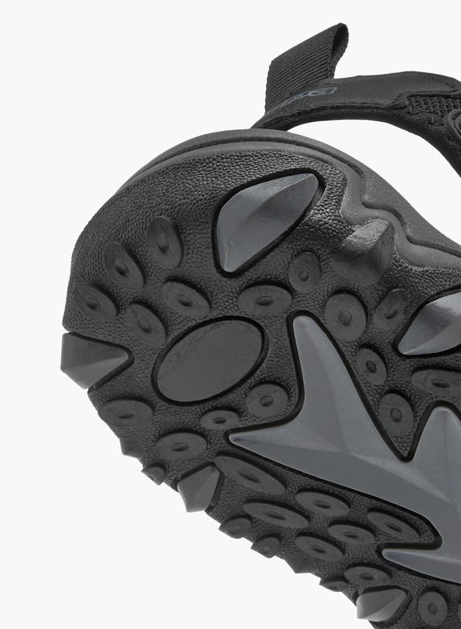 Kappa Boys' Textured Sandals with Rotating Buckle Closure - Image 5
