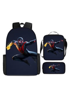 Spider-Man Spider-Man Student Backpack Three-Piece Set 29*16*42cm 