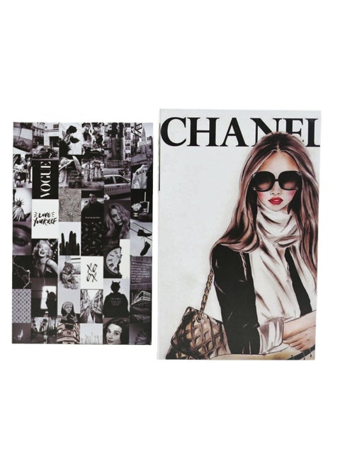Chanel Fake Book And Storage Box/Decorative Books For Coffee Table/Stackable Book Décor/Secret Storage Box Book Decor/Decorative Books For Display