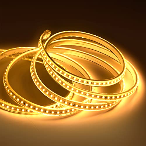 wipro Garnet LED Strip Light| 120 LEDs/mtr | Warm White | IP65-Waterproof | Flexible Rope Light for Outdoor & Indoor Decoration for Diwali, Christmas|Strip for Balcony|Pack of 1, 50 Meters - Image 3