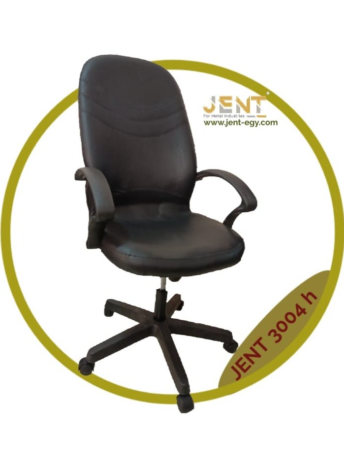 JENT - High Back Director Chair Black - Image 1