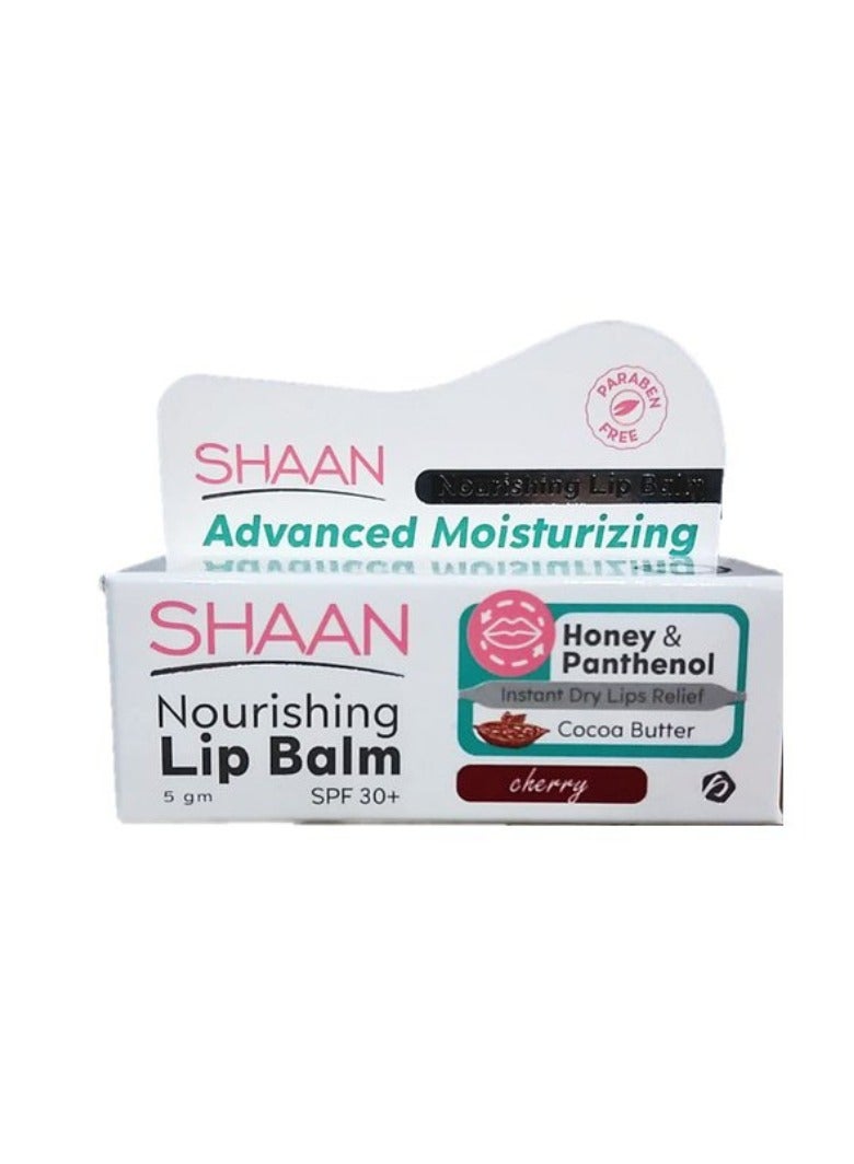 SHAAN LIP BALM SPF30+ (CHERRY) 5GM