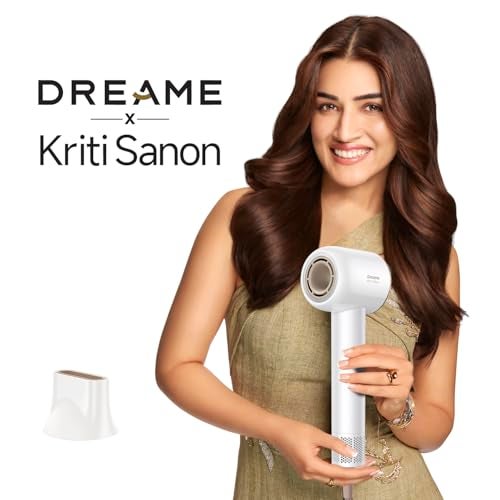 Dreame Gleam Hair Dryer, Fast High-Speed Motor with 110,000 rpm, 65m/s Airflow, 330g, 200 Million Negative Ions, Temperature and Airflow Control, 1600 Watts, Gray - Image 2