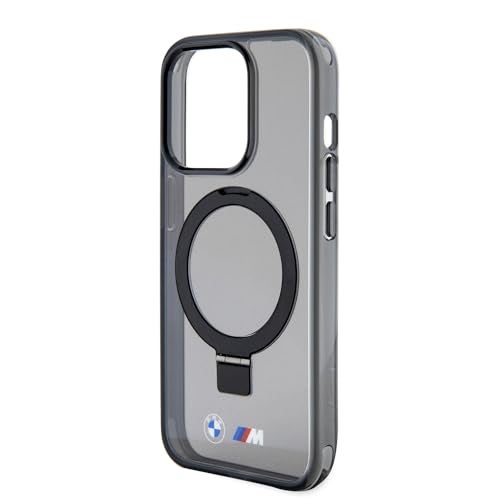 CG MOBILE BMW Phone Case [Official Licensed] Mag-Safe Compatible | Hard Case IML Ring Stand Protective Case Designed for iPhone 15 Pro (6.1-Inch) 2023 - Black - Image 5