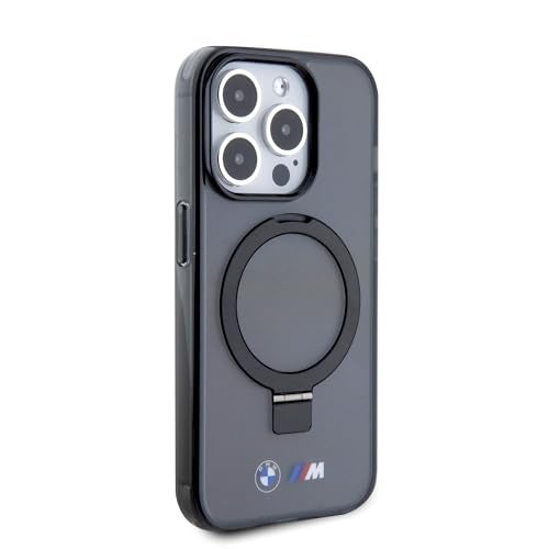 CG MOBILE BMW Phone Case [Official Licensed] Mag-Safe Compatible | Hard Case IML Ring Stand Protective Case Designed for iPhone 15 Pro (6.1-Inch) 2023 - Black - Image 4