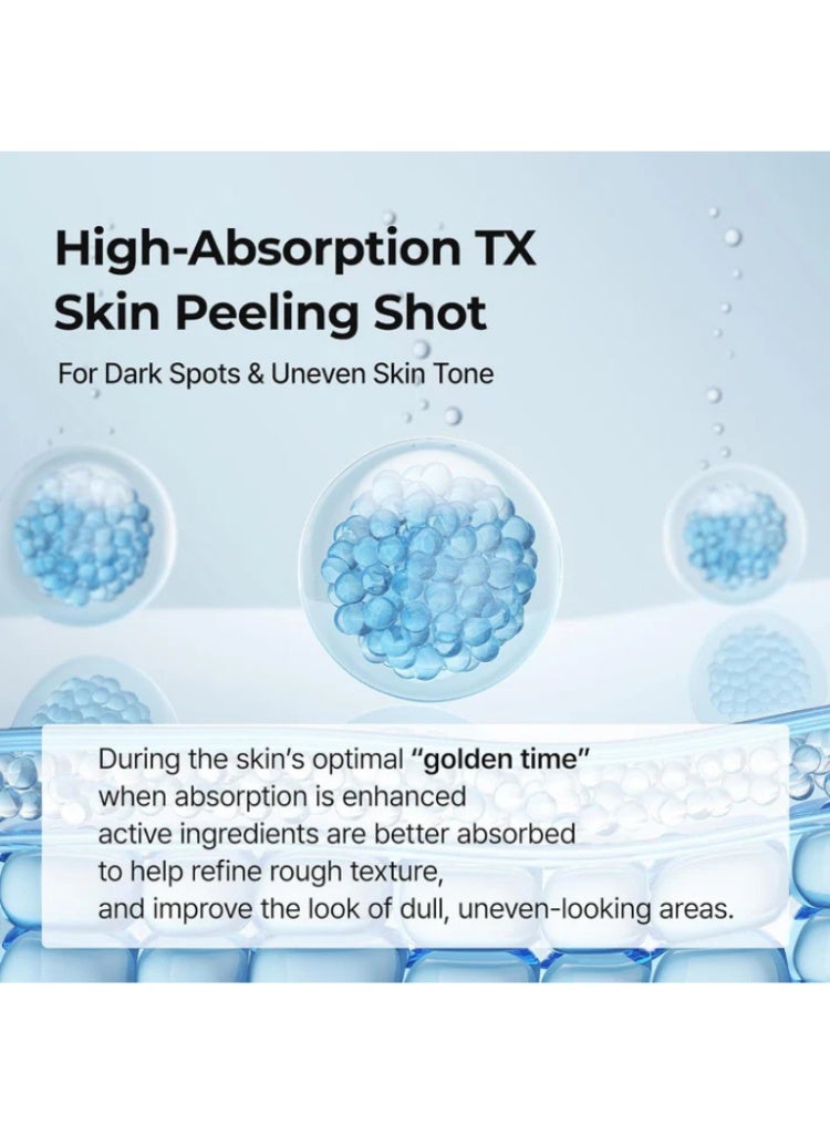 دكتور ميلاكسين د. ميلاكسين TX Peel Shot Exfoliating Serum 80ml - سيروم مقشر ومفتح للبشرة الباهتة وتفاوت اللون وتنعيم الملمس - Image 4