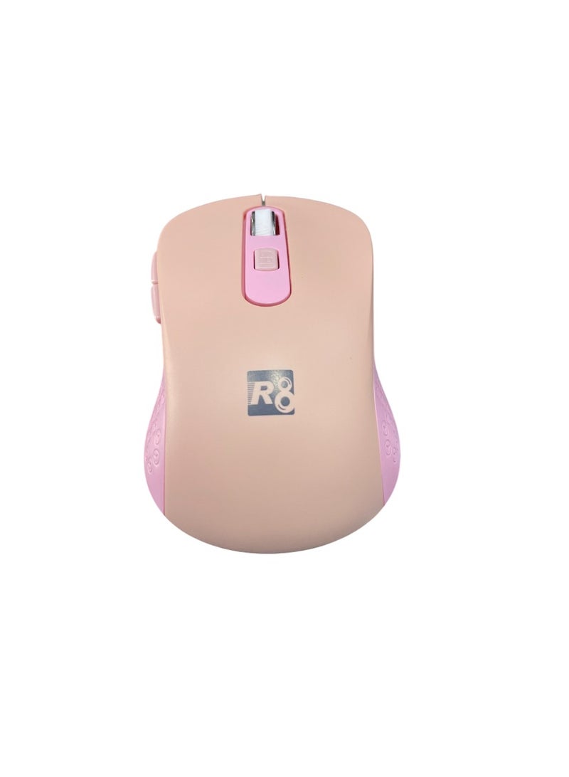 R8 Pink Wireless Mouse - Image 1