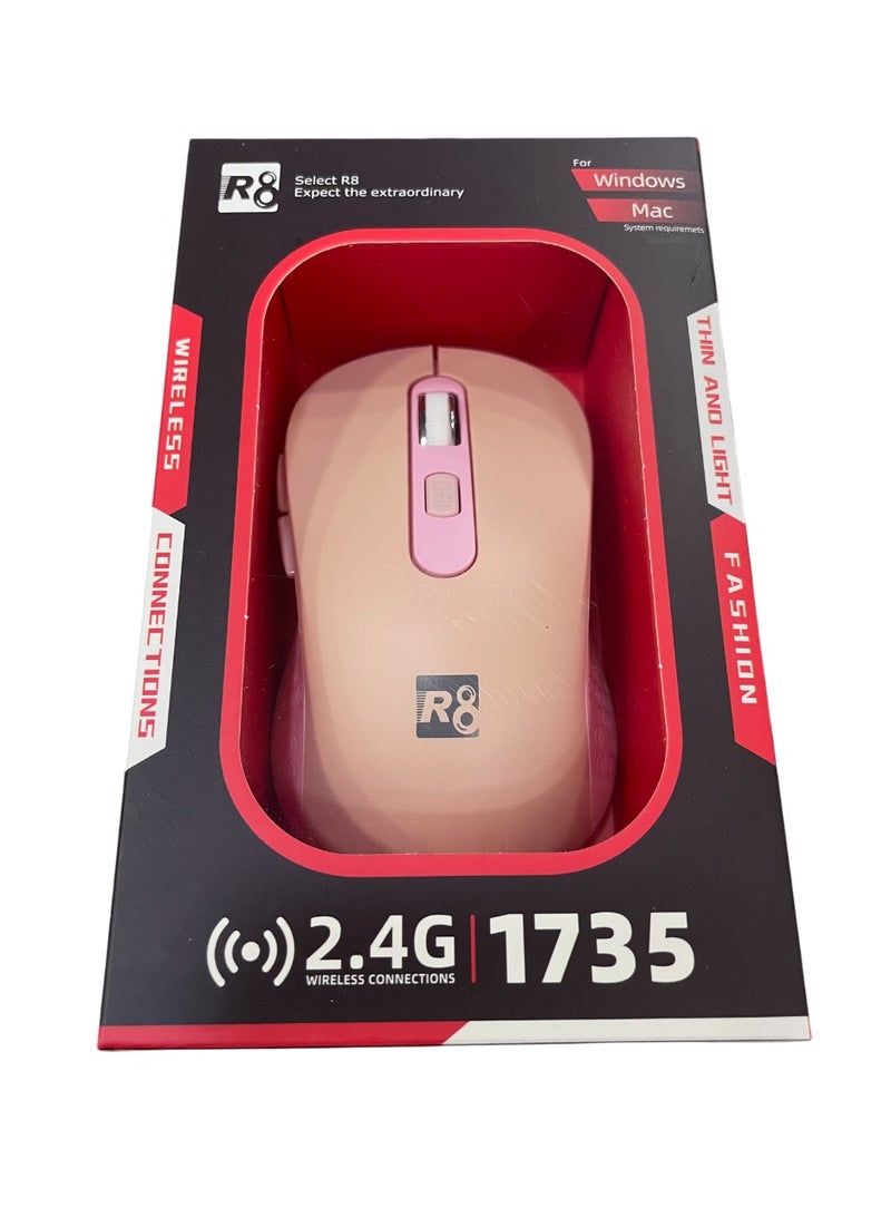 R8 Pink Wireless Mouse - Image 4