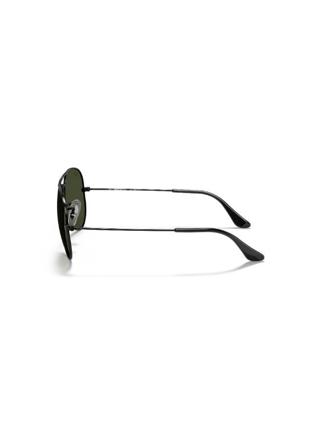 راي بان نظارات شمسية مربعة بإطار كامل 0RB3025 58 L2823 - Image 3