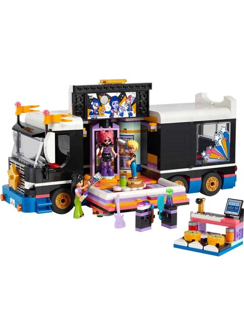 Friends Pop Star Music Tour Bus 42619 Multi-Piece Building Toy