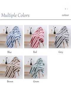 3pcs Soft Absorbent Wide Stripe Bath Towel, Non-Shedding Thickened Towel, Shower Towel Suitable For Bathroom, 1*70x140cm Bath Towel, 2*35x75cm Face Towel- Brown - pzsku/Z610B4F5E52A20C784300Z/45/_/1719308102/734a9484-a0d3-4e96-a299-75a119e6b02a