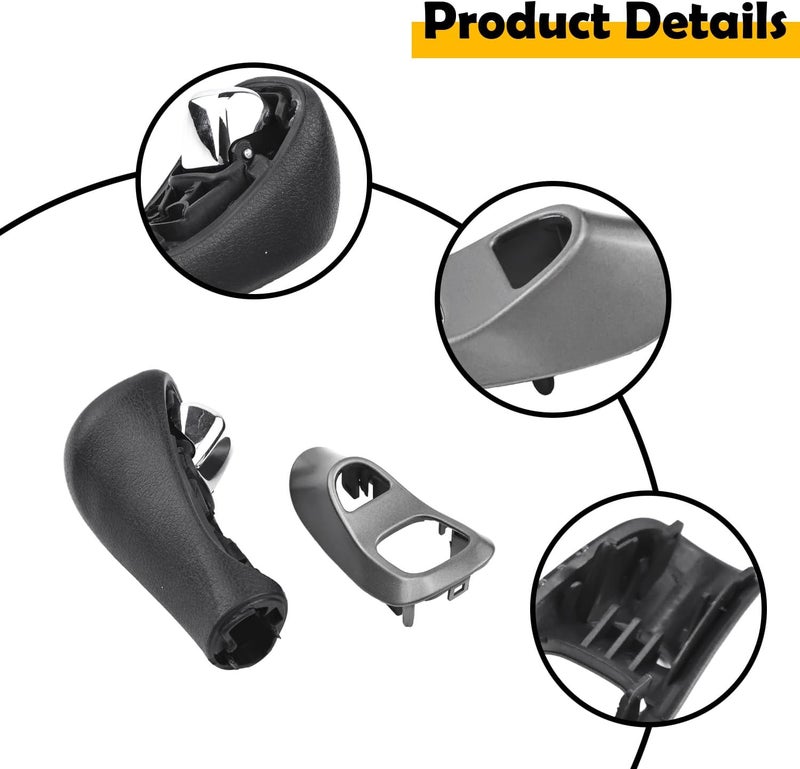 ELSOON 54131-SLG-F81 Automatic Shift Knob for Honda Odyssey 2014-2017 - Image 5